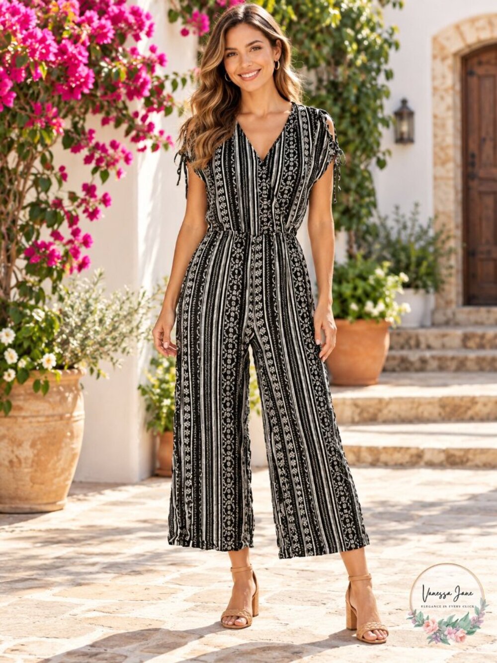 Falls Creek Women’s Black Jumpsuit, Size Small
